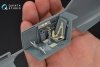 Quinta Studio QD32048 Bf 109E-3 3D-Printed & coloured Interior on decal paper (for Eduard kit) 1/32
